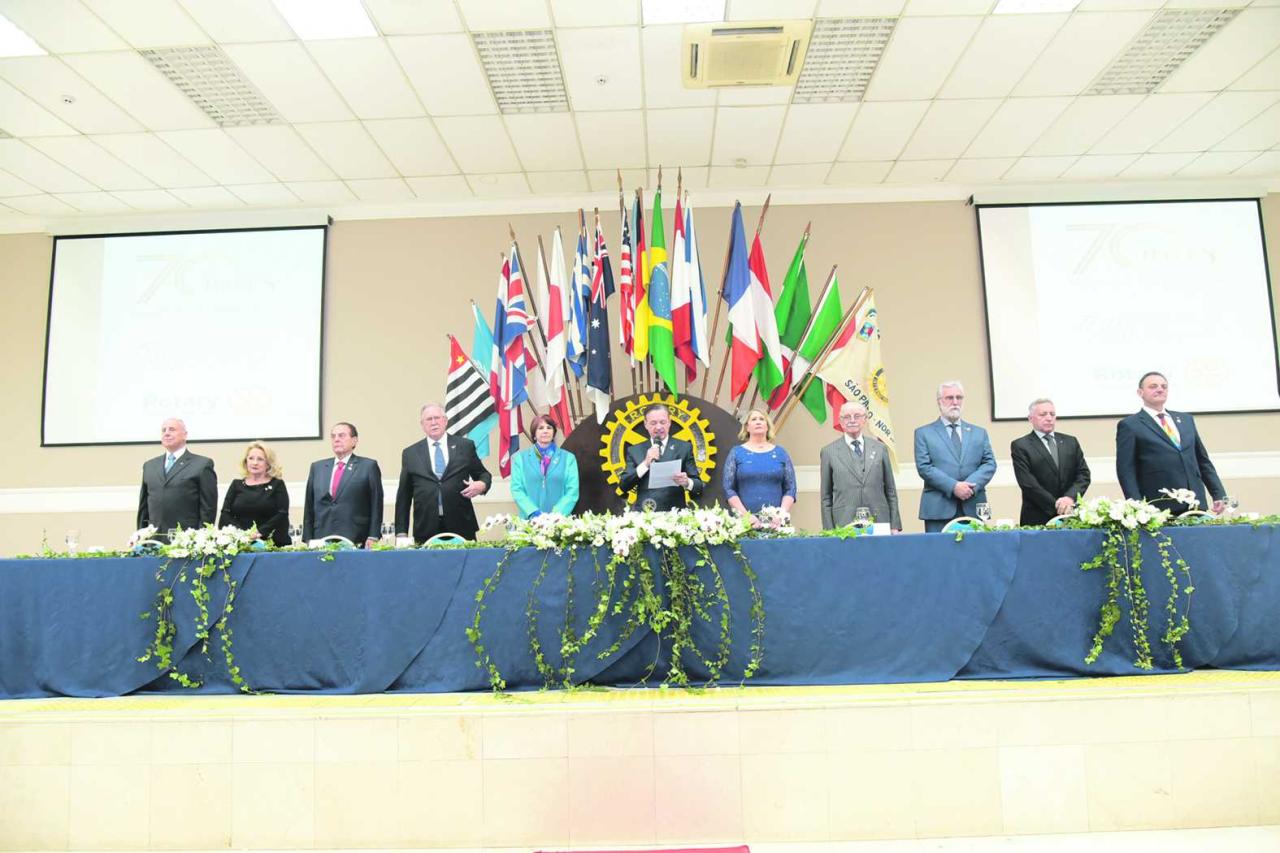 Rotary Club de São Paulo Norte comemora 70 anos de serviços prestados
