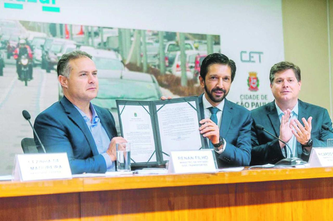 São Paulo obtém autorização para implantar mais 71 km de Faixa Azul em outras 8 vias