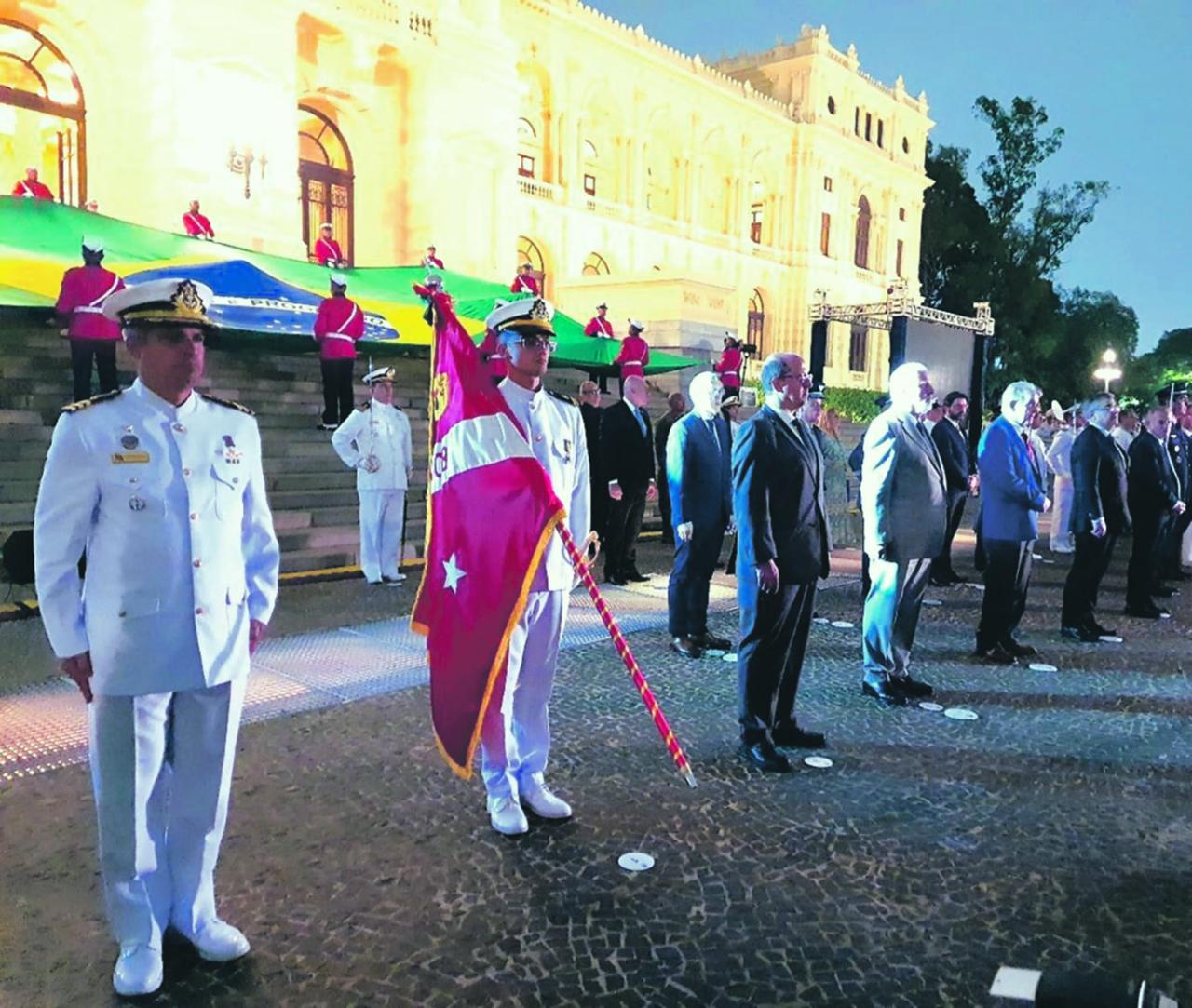 Em ação inédita, “Dia do Marinheiro” é celebrado no Museu do Ipiranga (SP)