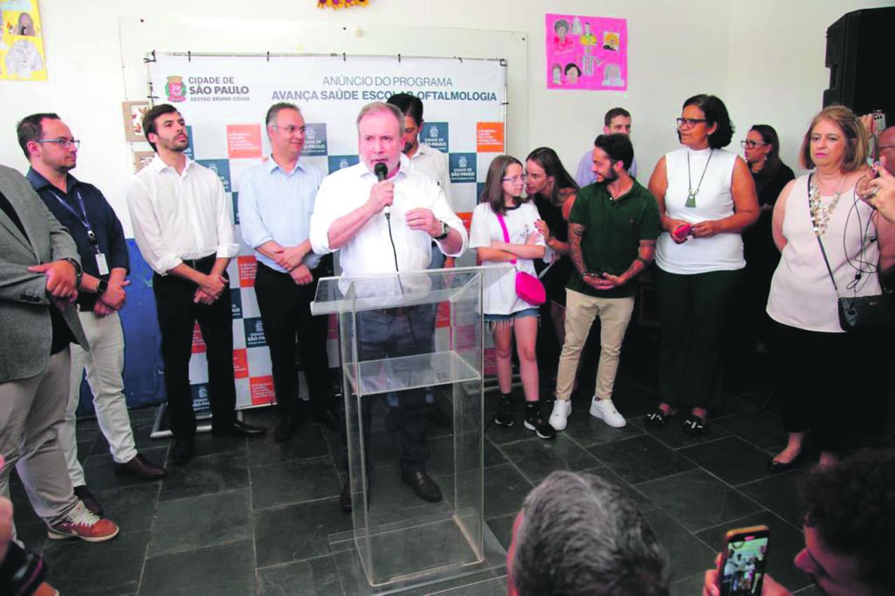 Prefeitura realiza avaliação oftalmológica em 423 mil estudantes da rede municipal