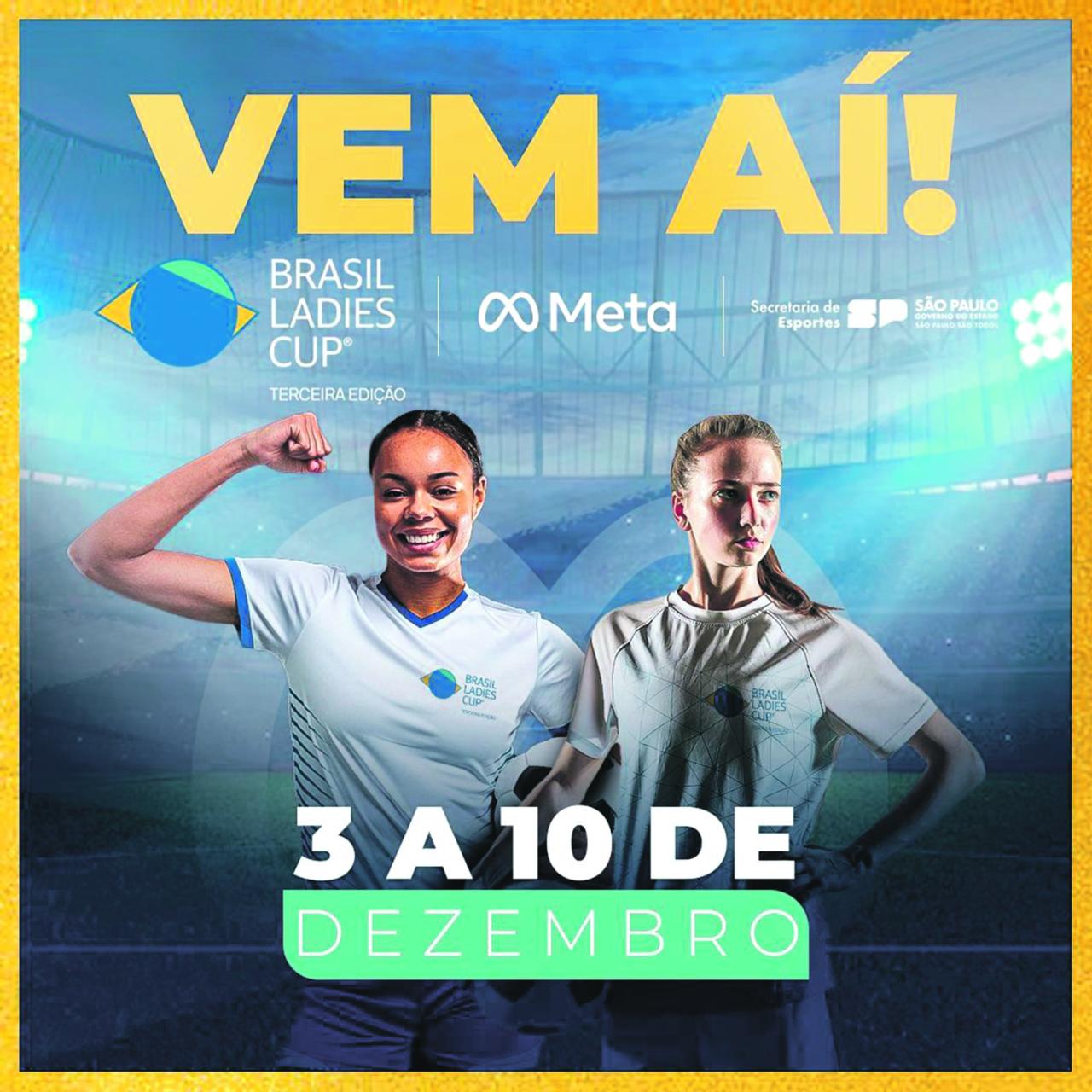 Vedacit patrocina Brasil Ladies Cup 2023