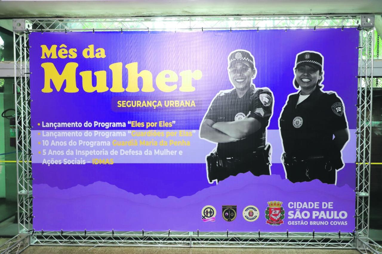 Guarda Civil Metropolitana comemora 10 anos do Programa Guardiã Maria da Penha e lança atividades de aperfeiçoamento para GCMs