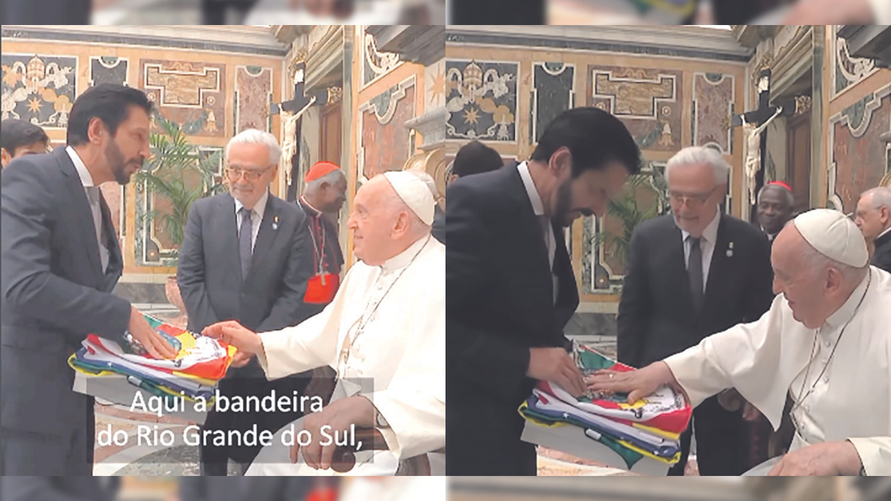 No Vaticano, prefeito fala da necessidade de comprometimento dos governantes no combate às mudanças climáticas