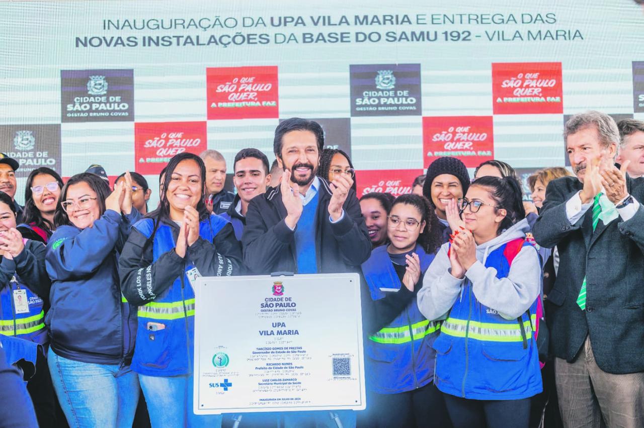 Prefeitura entrega na Vila Maria Baixa 29ª UPA da cidade, que vai beneficiar 114 mil moradores da região