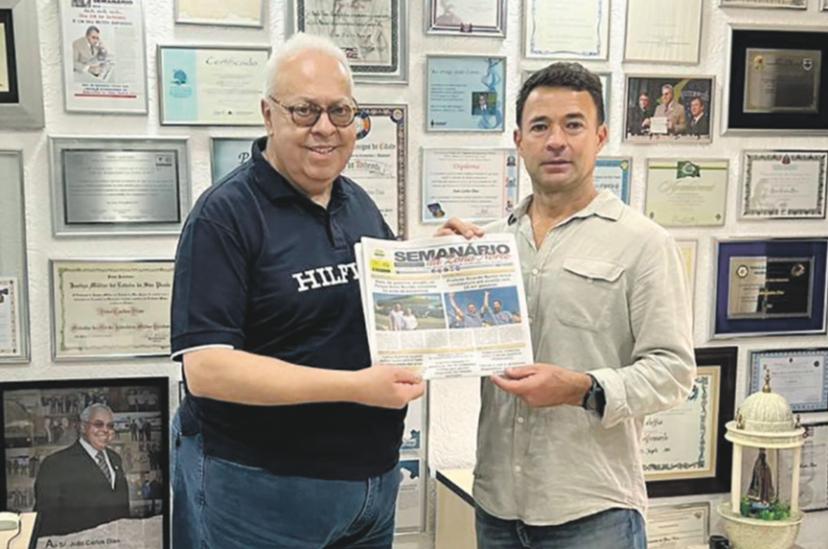 Coronel PM Mello Araújo e ex- comandante da ROTA visita o amigo João Carlos Dias