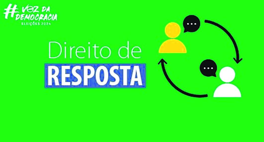 Direito de resposta é instrumento para combater afirmações falsas contra candidaturas