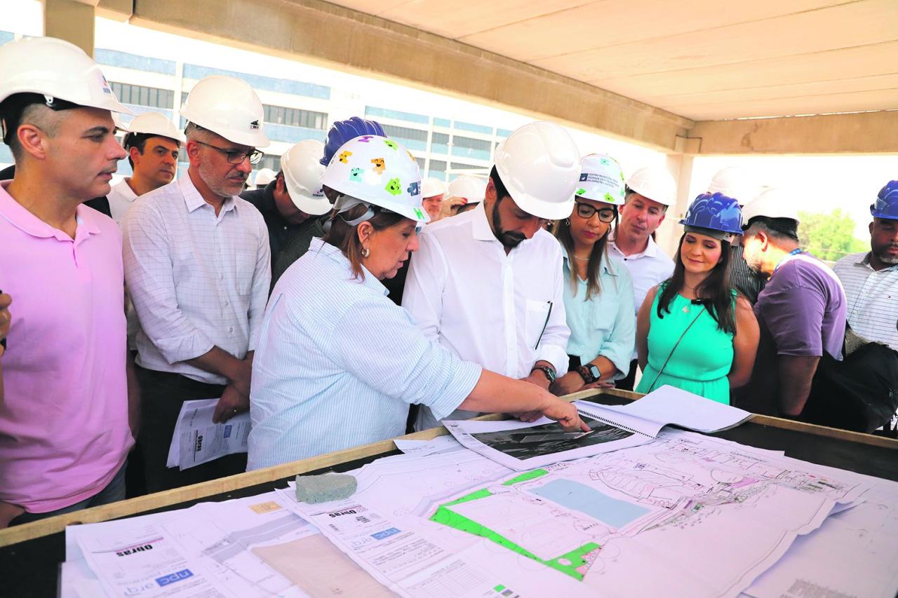 Prefeito Ricardo Nunes visita as futuras instalações do Paulistão da Saúde e o Centro Municipal para Pessoas com Transtorno do Espectro do Autismo
