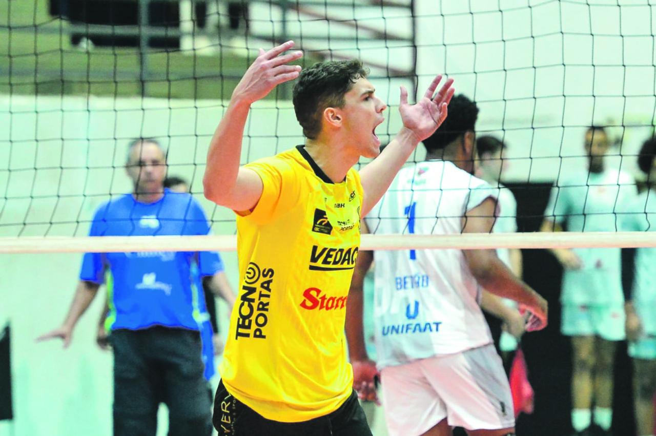 Vedacit Vôlei Guarulhos vence Atibaia e conquista terceira vitória consecutiva