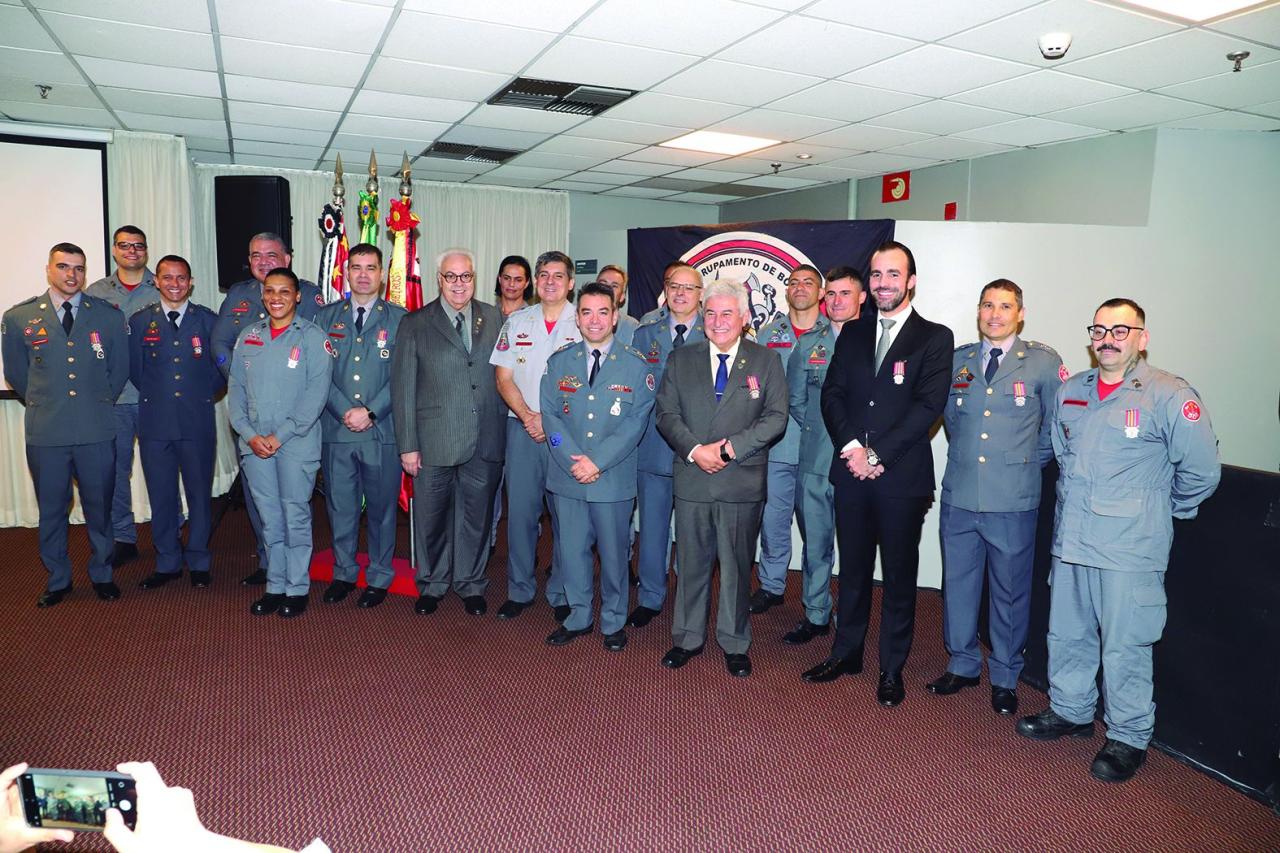 2º Grupamento do Corpo de Bombeiros promove evento pelos seus 133 anos com homenagens