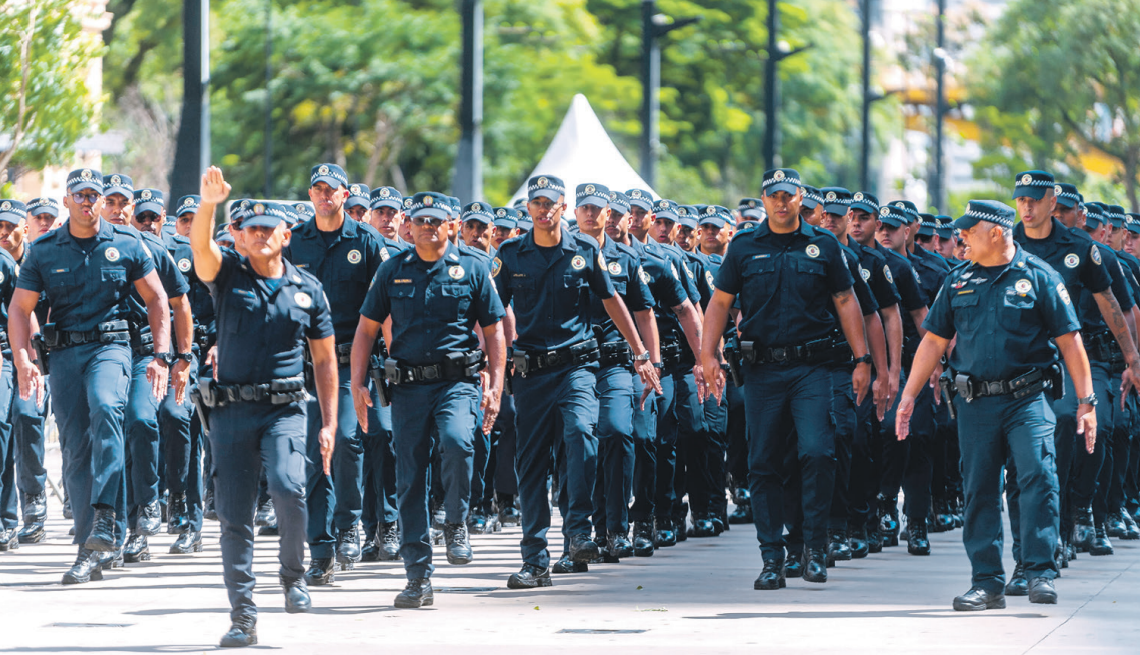 São Paulo tem reforço na segurança com formatura de 500 novos agentes da GCM
