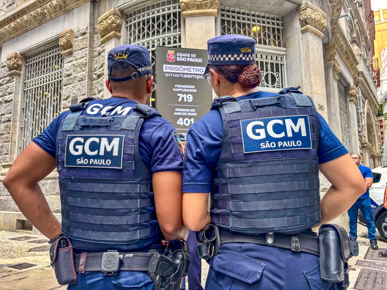 Prefeitura de São Paulo inaugura Prisômetro com números de foragidos capturados, presos em flagrante e pessoas encontradas