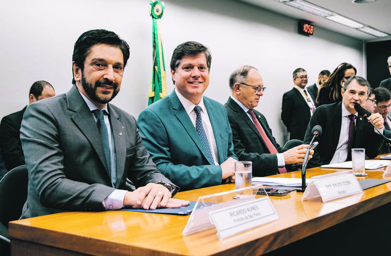 Em Brasília, prefeito Ricardo Nunes diz que PEC 66 é questão de justiça fiscal e social