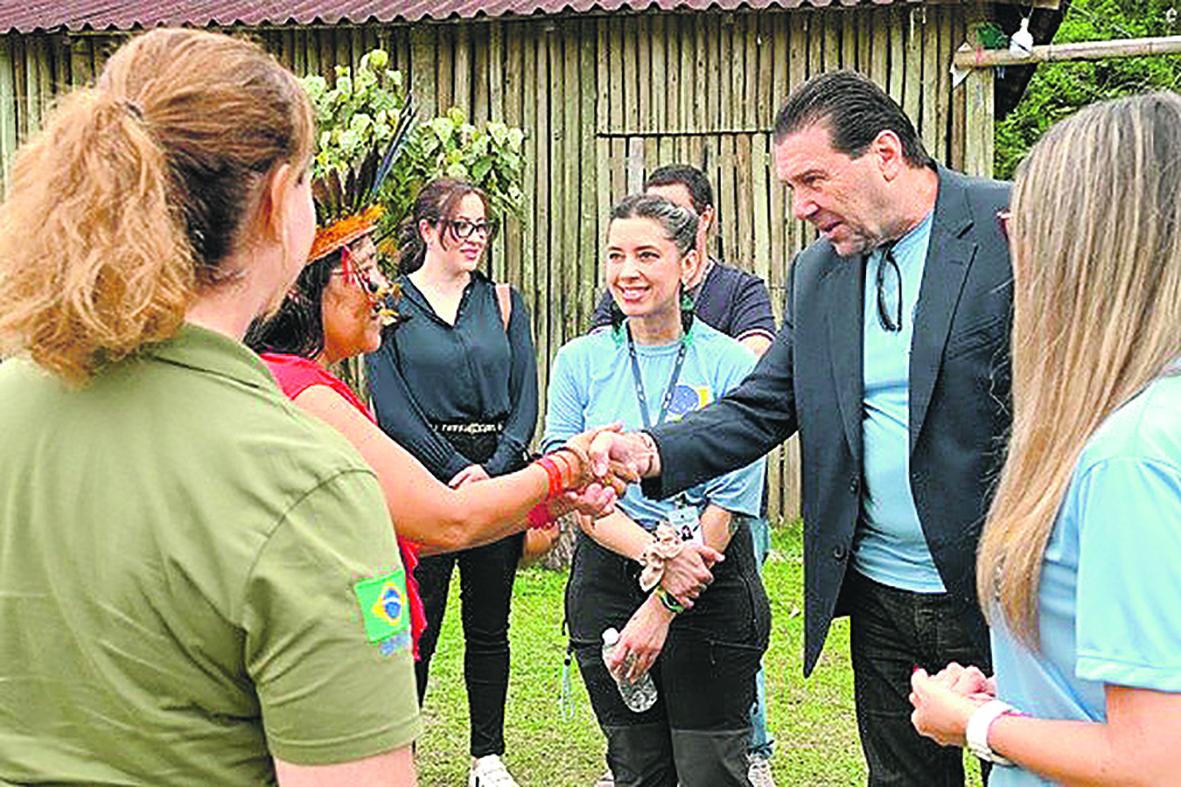 TRE-SP leva Programa de Inclusão Político-Eleitoral a aldeia indígena em Peruíbe