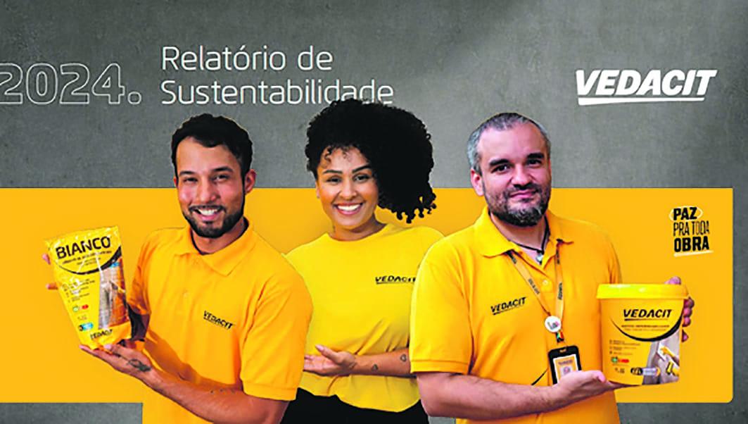 Vedacit evidencia protagonismo em práticas ESG no Relatório de Sustentabilidade 2024
