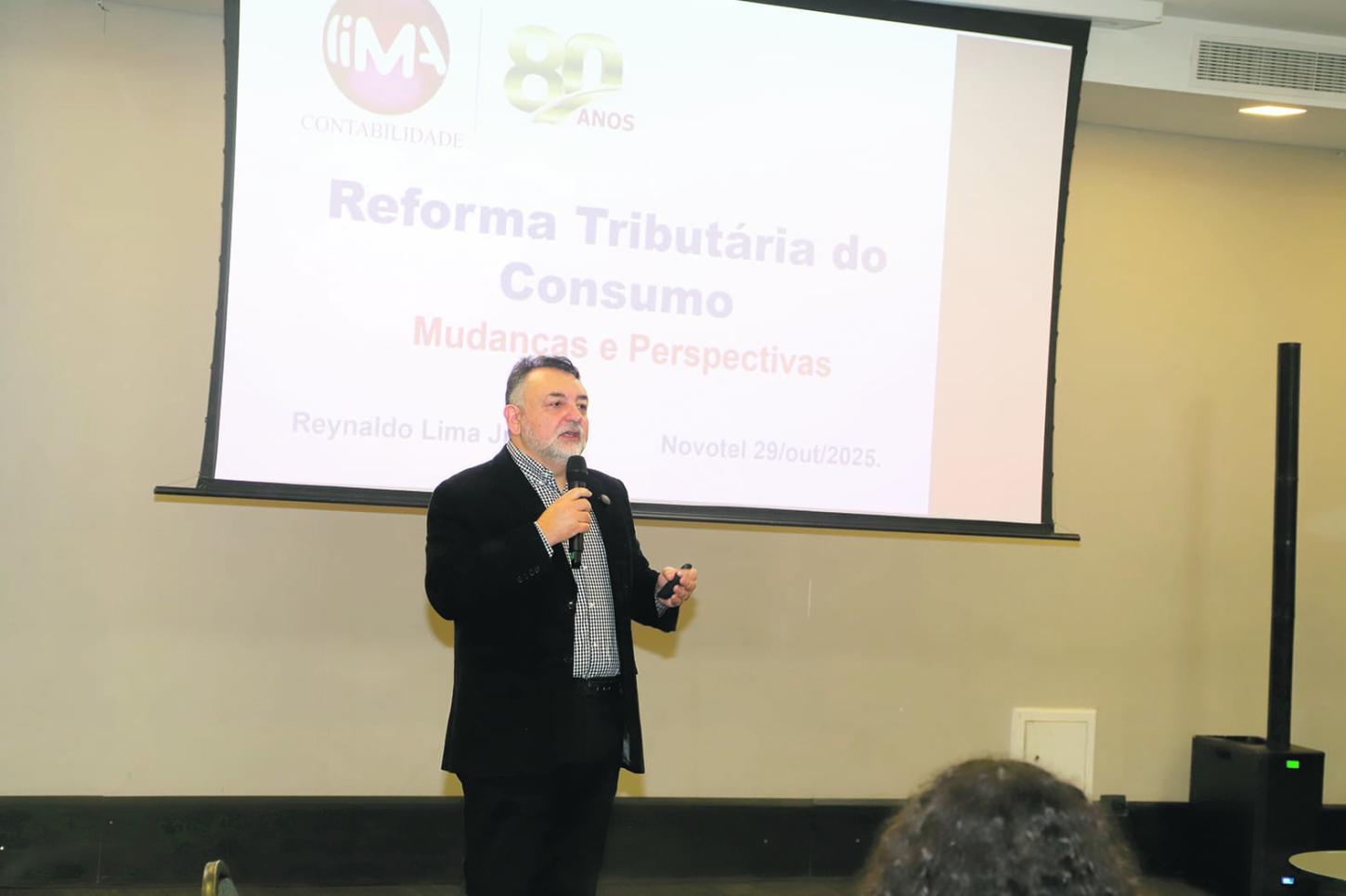 Empresários Se Reúnem Em Palestra Sobre Reforma Tributária E Debatem Os Desafios Das Mudanças Que Entrarão Em Vigor Em 2026