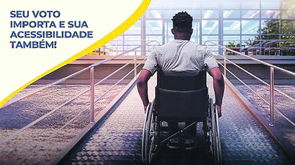 Jornal do Ônibus divulga campanha do TRE-SP sobre acessibilidade