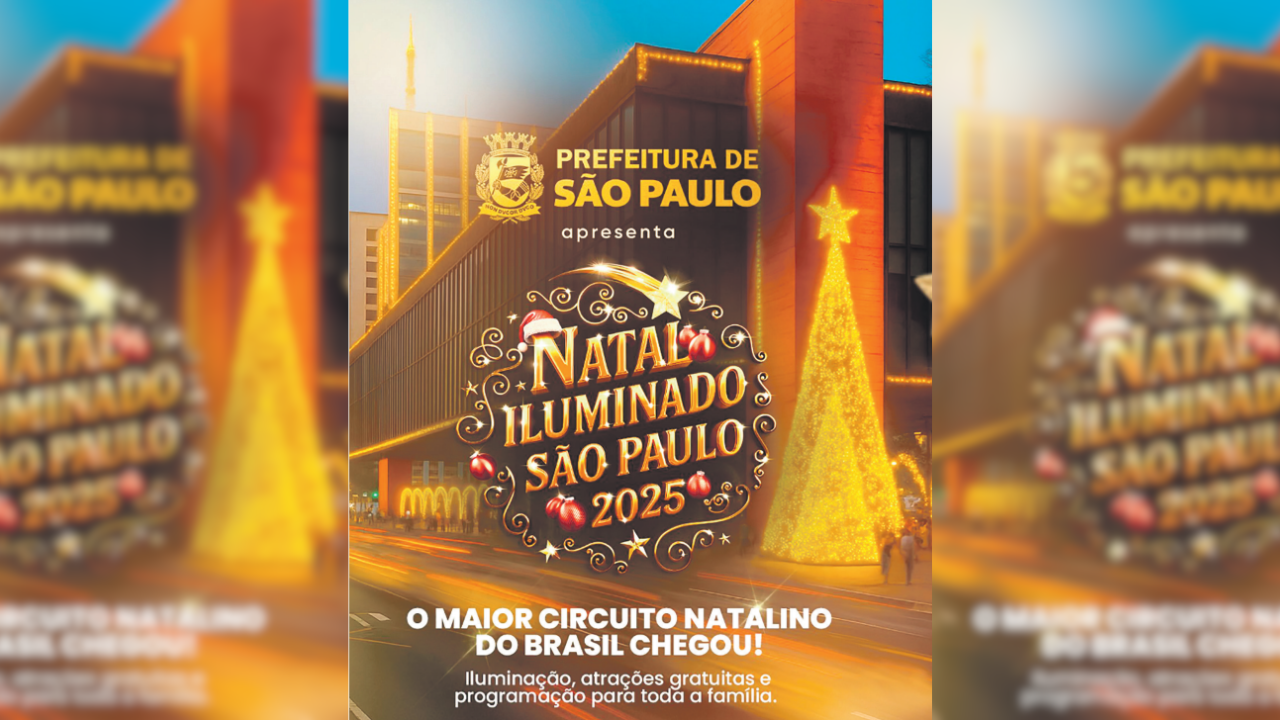 Prefeito acende as luzes da Catedral da Sé e dá início oficial ao Natal Iluminado de 2025