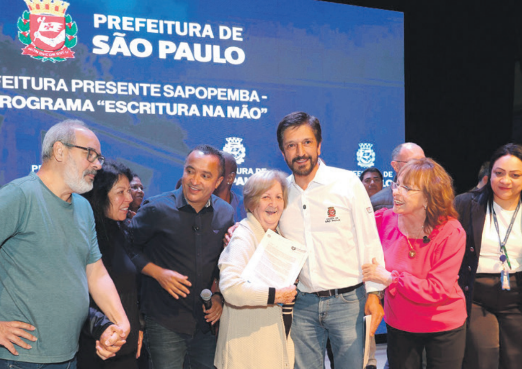 Prefeito Ricardo Nunes realiza o sonho da casa legalizada para 1,2 mil famílias em Sapopemba