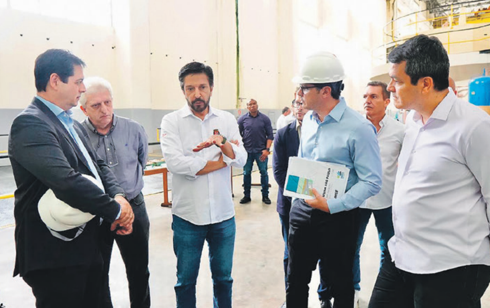 Prefeito Ricardo Nunes reforça integração entre Prefeitura, Estado e setor privado em visita estratégica à Usina da Emae