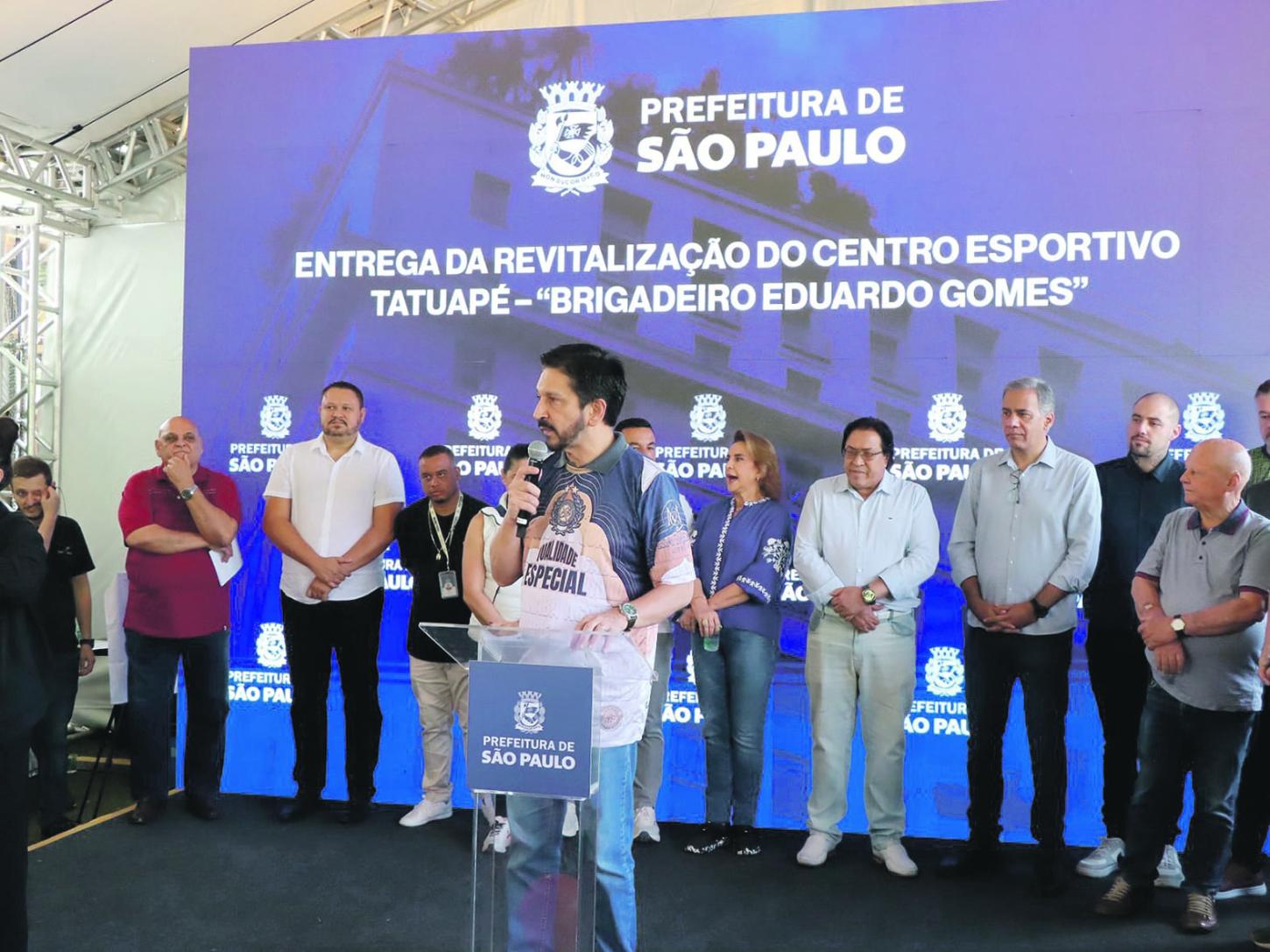 Gestão de Ricardo Nunes avança na revitalização dos centros esportivos da Capital