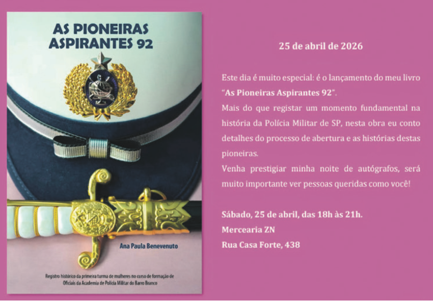 Lançamento e Noite de Autógrafos: 