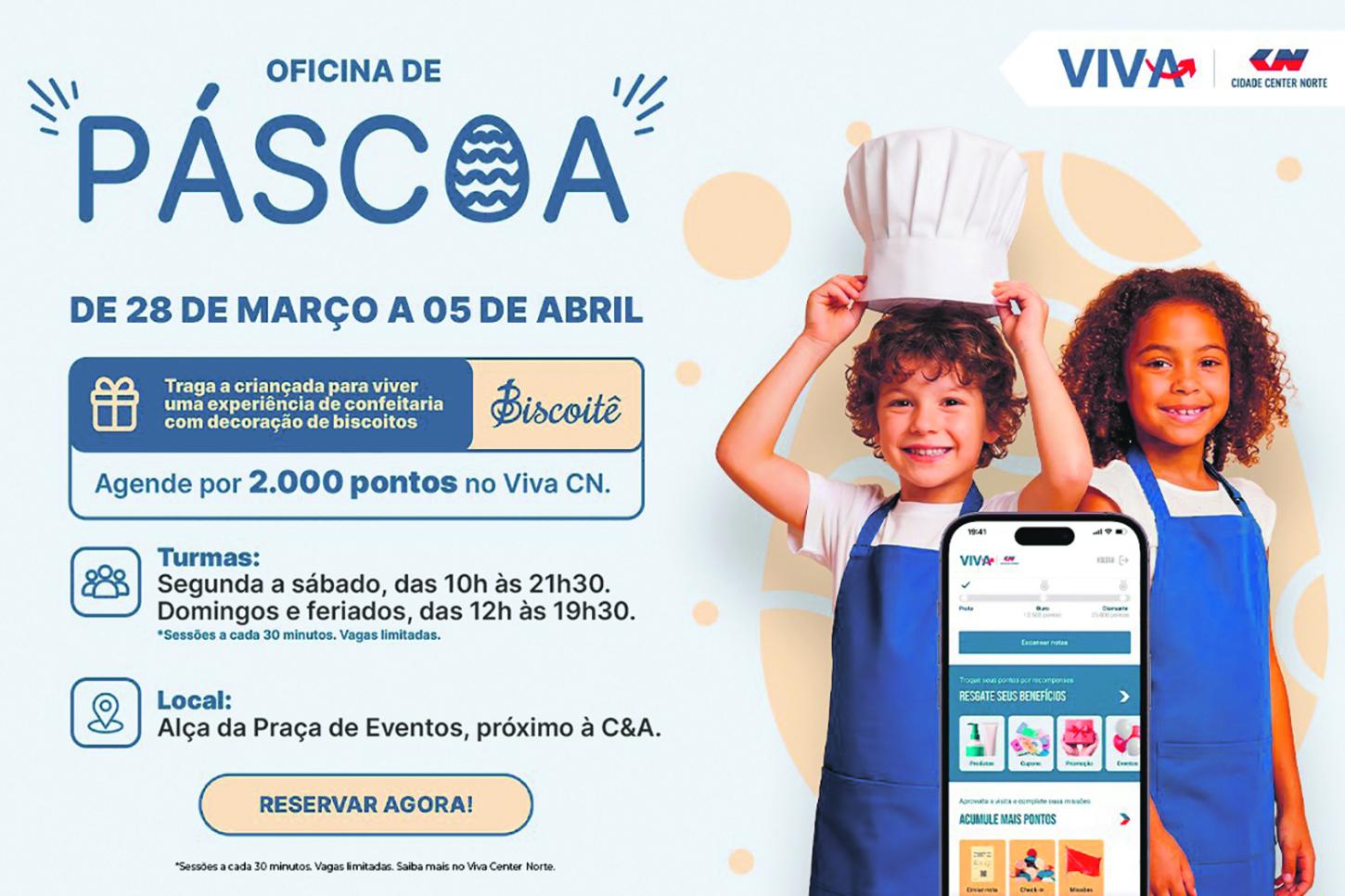 Páscoa no Shopping Center Norte une tradição, experiências gastronômicas e ativações para toda a família