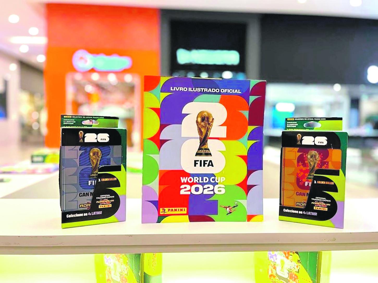 Atento ao maior evento futebolístico do mundo, Shopping Center Norte inaugura quiosque oficial da Panini 