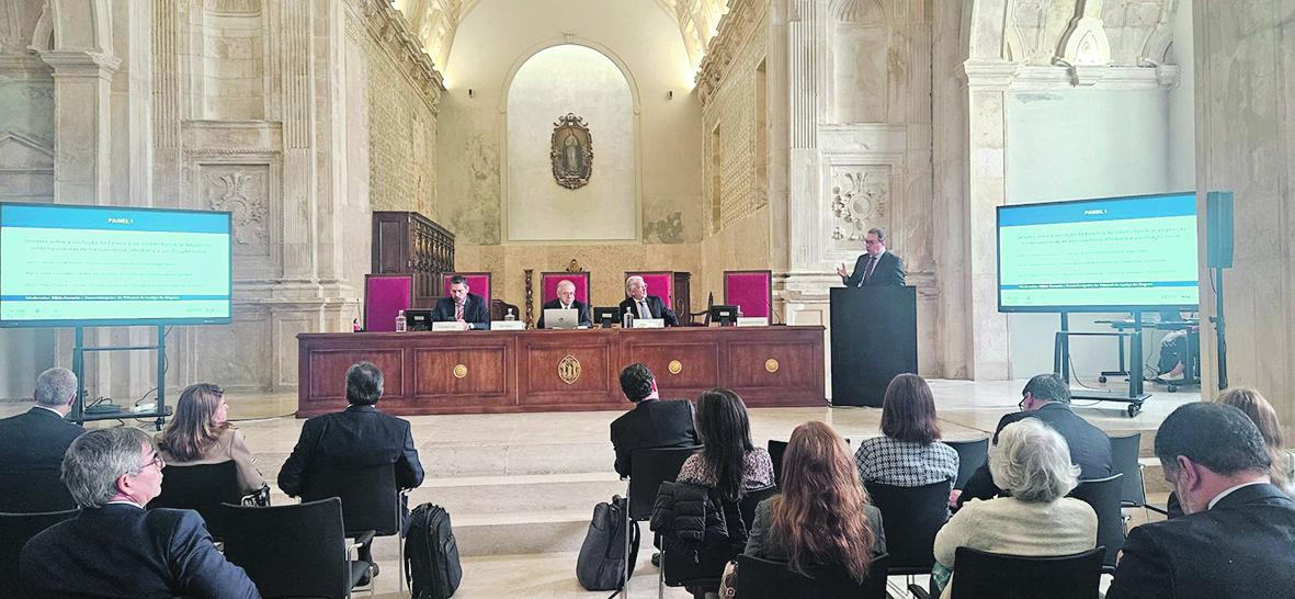 Presidente do IPAM abre debates em Coimbra com reflexão sobre a evolução do Estado e do Direito