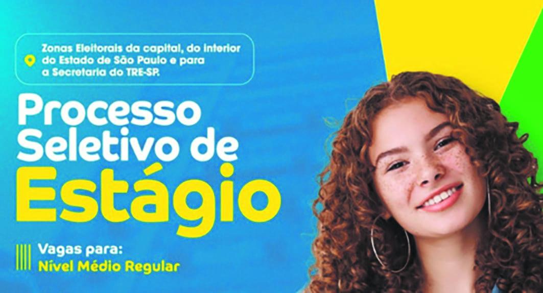Estágio no TRE-SP: abertas inscrições para 175 vagas de nível médio