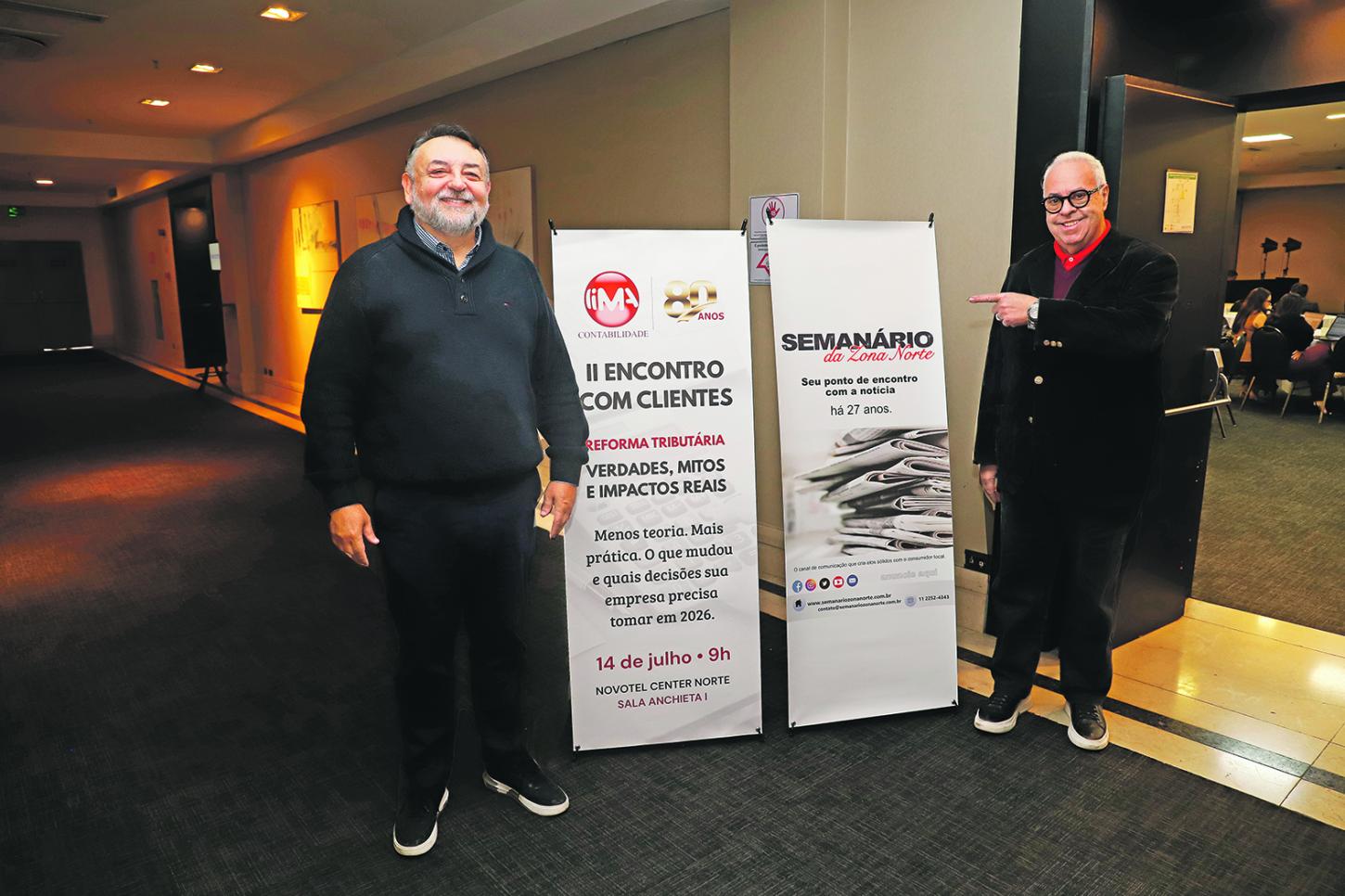 Semanário da Zona Norte promove palestra sobre Reforma Tributária em parceria com a Lima Contabilidade