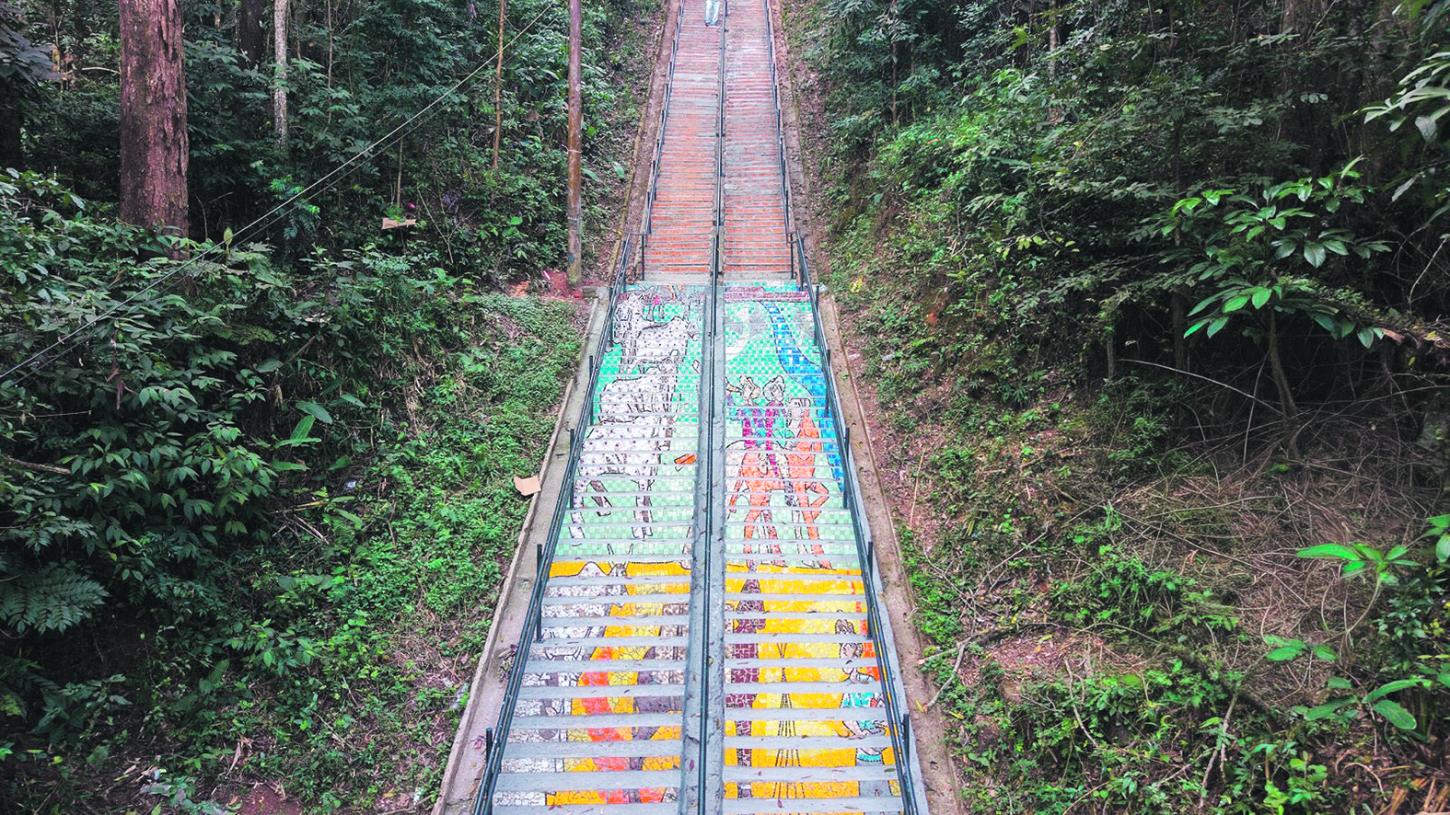 Piracaia (SP) terá maior escadaria de mosaico do Brasil