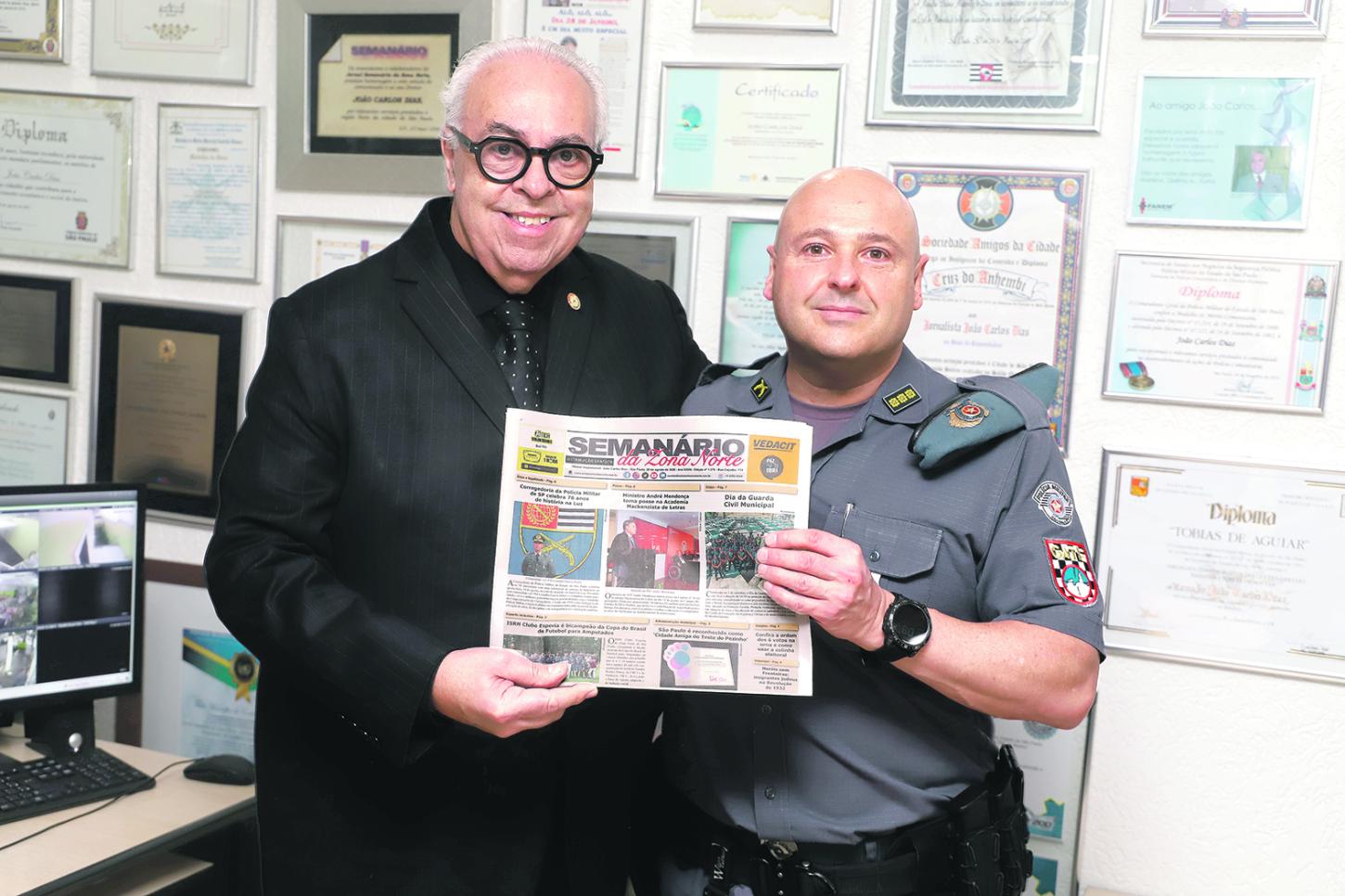 Semanário da Zona Norte promove café da manhã para apresentar novo comandante do CPA/M-3