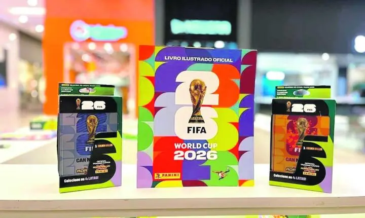 Atento ao maior evento futebolístico do mundo, Shopping Center Norte inaugura quiosque oficial da Panini 