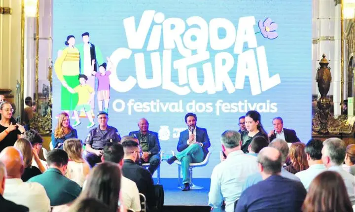 Cultura, turismo e economia: gestão do prefeito Ricardo Nunes quer mobilizar 4,8 milhões de pessoas em São Paulo na Virada Cultural 2026