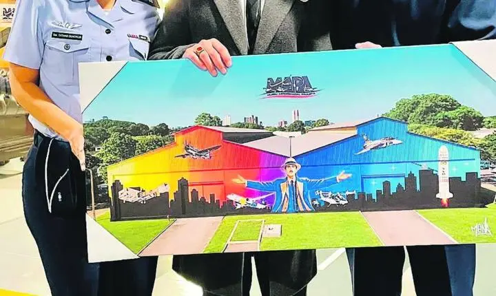 Foram meses de obras para deixar tudo pronto; área de 100 mil m2 conta com exposição de aviões, centro de convenções, áreas de entretenimento e espaços interativos
