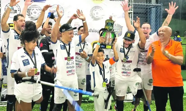 ISRN ESPERIA conquista título inédito da Supercopa dos Campeões de Futebol para Amputados 