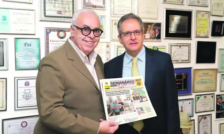 Jornal Semanário da Zona Norte realiza café da manhã em homenagem ao superintendente da Polícia Técnico-Científica do Estado de São Paulo, Claudinei Salomão