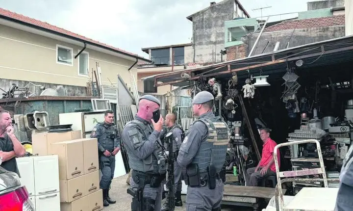 Operação impacto integrada do 5º BPM/M é realizada