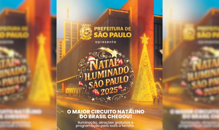 Prefeito acende as luzes da Catedral da Sé e dá início oficial ao Natal Iluminado de 2025