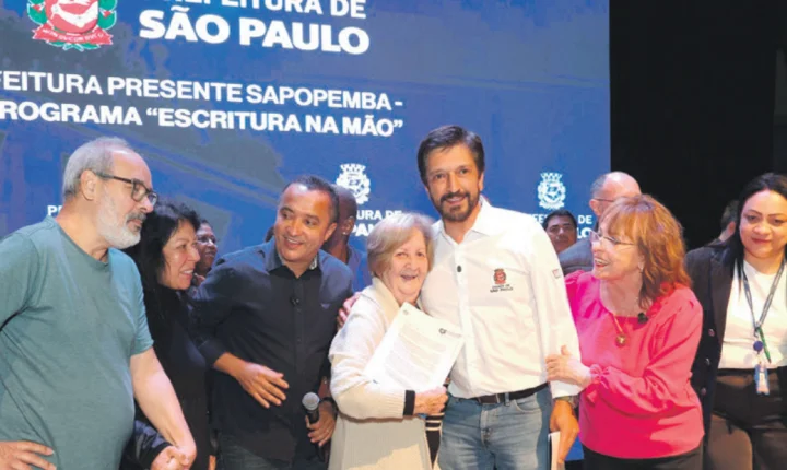 Prefeito Ricardo Nunes realiza o sonho da casa legalizada para 1,2 mil famílias em Sapopemba