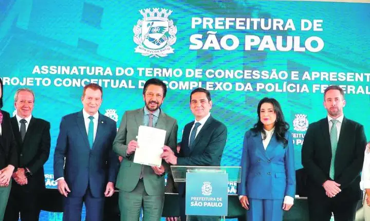 Prefeitura cede terreno para expansão da Polícia Federal na Lapa