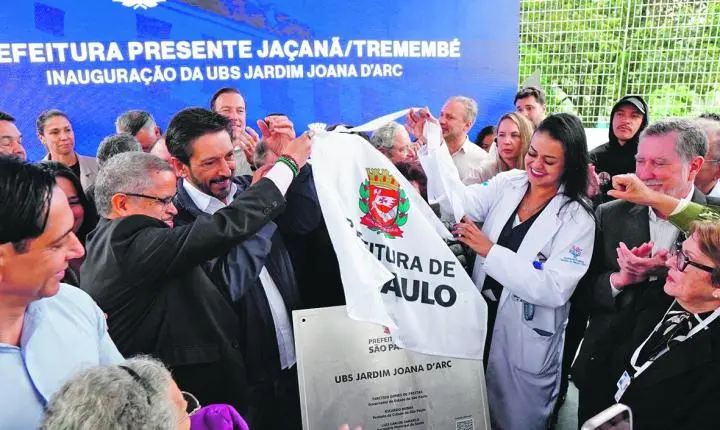 Prefeitura entrega a 484ª UBS da cidade com inauguração da unidade Jardim Joana D’Arc, no Jaçanã
