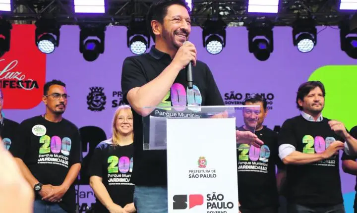 Ricardo Nunes anuncia investimento de R$ 20 milhões na requalificação do parque público mais antigo de São Paulo