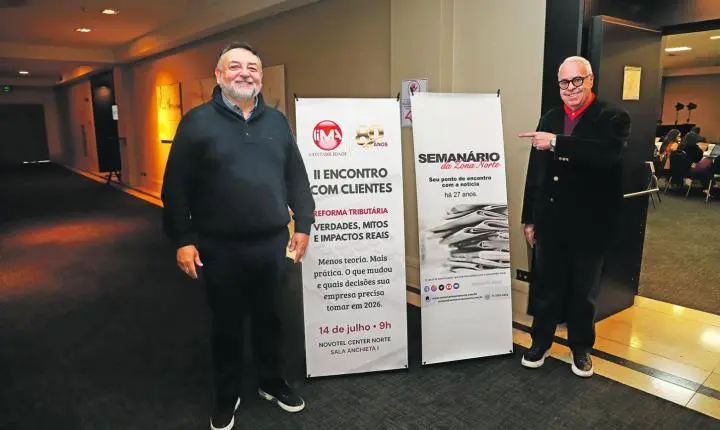 Semanário da Zona Norte promove palestra sobre Reforma Tributária em parceria com a Lima Contabilidade