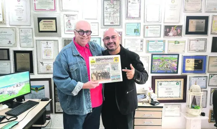 Semanário da Zona Norte recebe visita de Marcelo Rocha, assessor executivo de Comunicação do Procon-SP