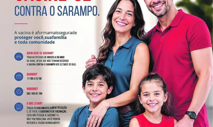 Shopping Center Norte e Secretaria Municipal da Saúde da Prefeitura de São Paulo intensificam vacinação contra o sarampo em campanha gratuita